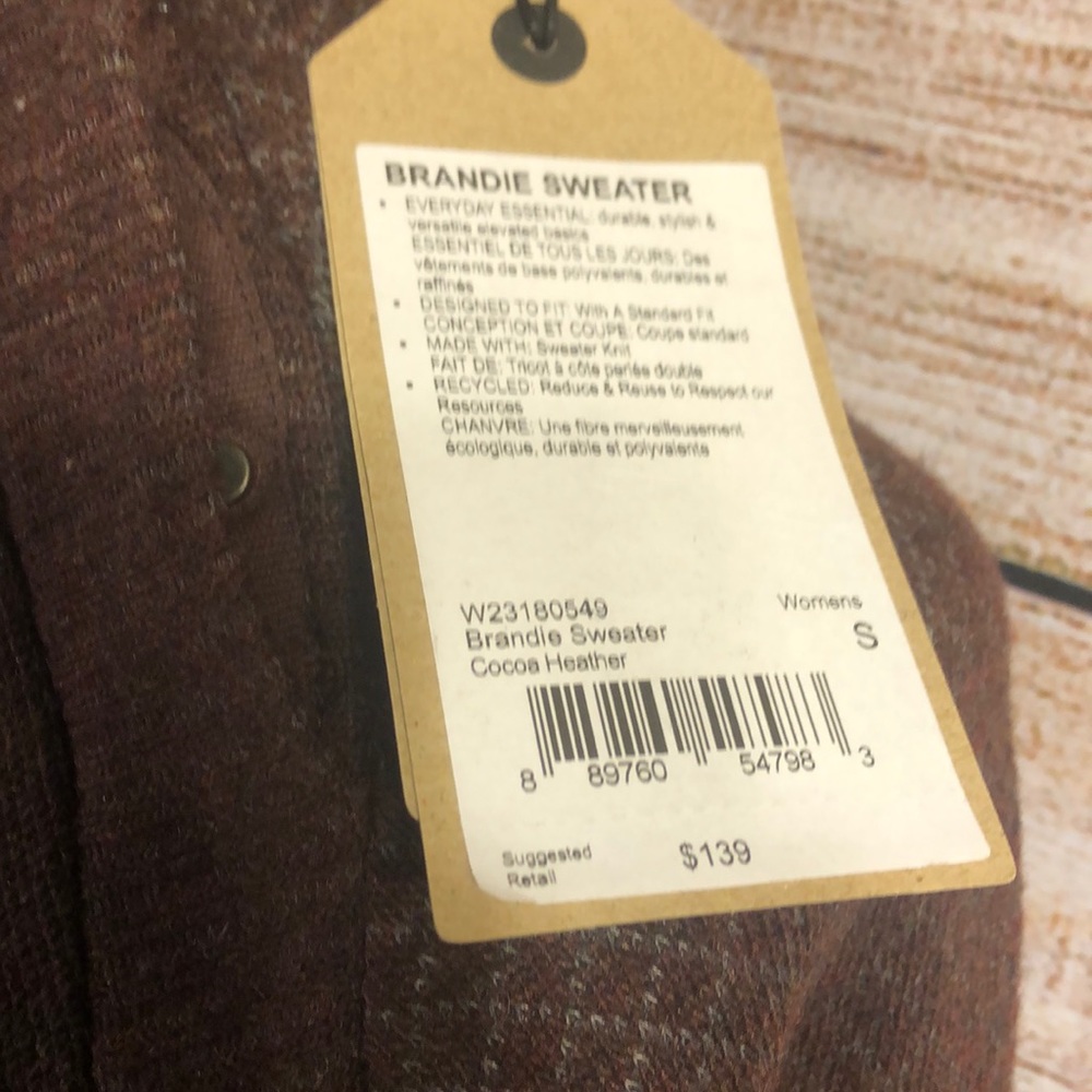 Prana Brandie Sweater - NWT - Picture 9 of 15